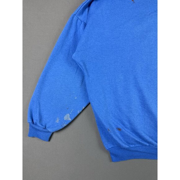 Rare Vintage 90s 1994 Toronto Blue Jays Baseball Blue Crewneck Ravens Sweatshirt - Picture 13 of 16